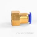 Pneumatic PCF Female Connector tube fittings